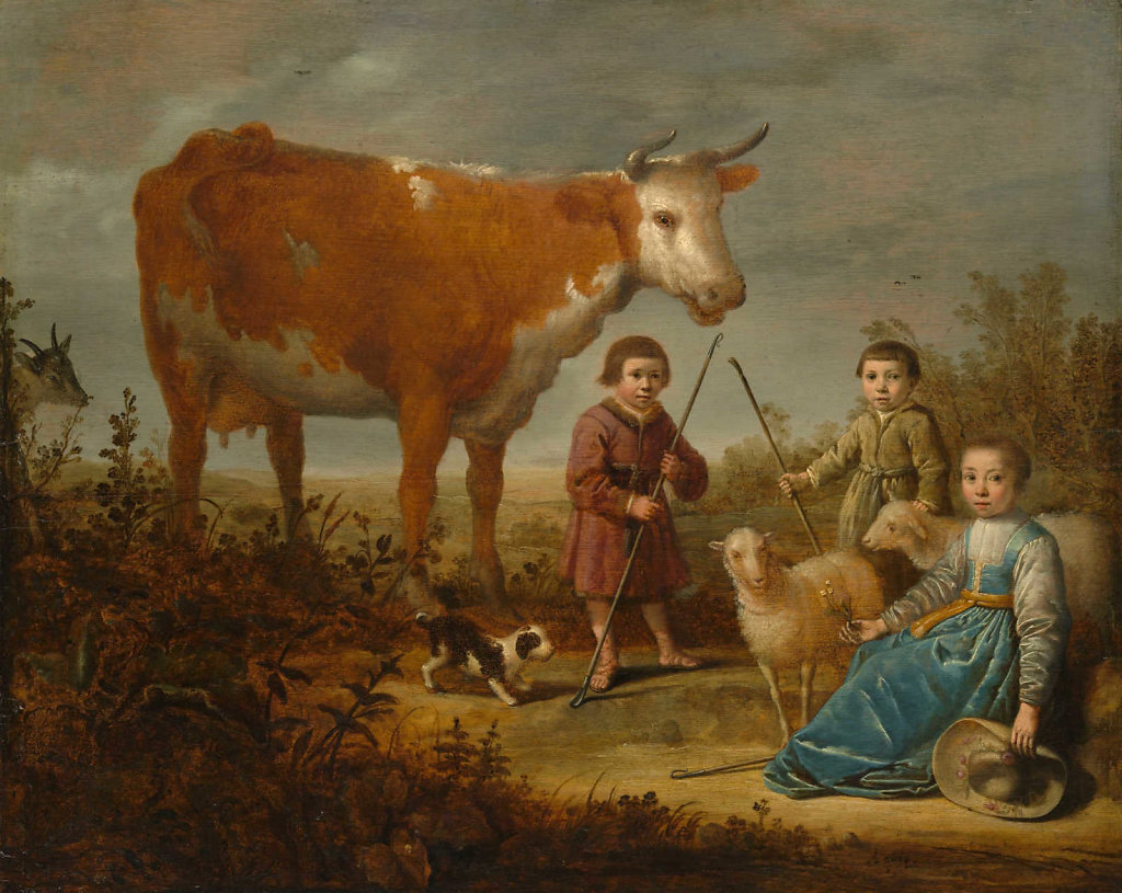 1639-children-and-a-cow-2k.jpg